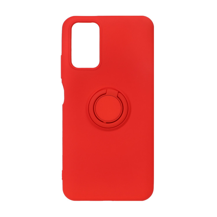 قاب TPU رنگی هولدردار Xiaomi Redmi Note 9-4GT / Note 9-4G / Poco M3 - قرمز - CH