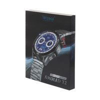 ساعت هوشمند Telzeal مدل AMOLED T2 - نقره ای - MMS